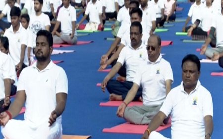 ଆଜି ହେଉଛି ଅନ୍ତର୍ଜାତୀୟ ଯୋଗ ଦିବସ