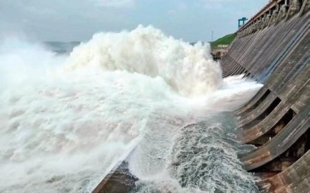 ବଢୁଛି ହୀରାକୁଦ ଜଳଭଣ୍ଡାରର ଜଳସ୍ତର,ଖୋଲିଲା ଆଉ ୪ଟି ଫାଟକ
