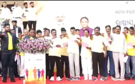 ଭୁବନେଶ୍ବରରେ ଆୟୋଜିତ ହୋଇଛି  ‘ରନ୍ ଫର୍ ୟୁନିଟି’ ମାରାଥନ୍