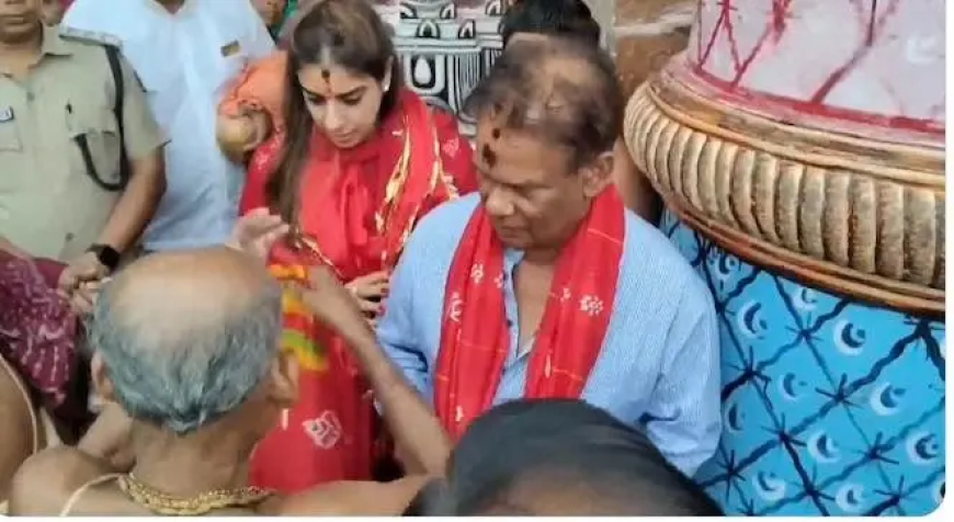 ବିଜୟ ପରେ ମହାପ୍ରଭୁଙ୍କୁ ଦର୍ଶନ କଲେ ଦିଲ୍ଲୀପ ରାୟ